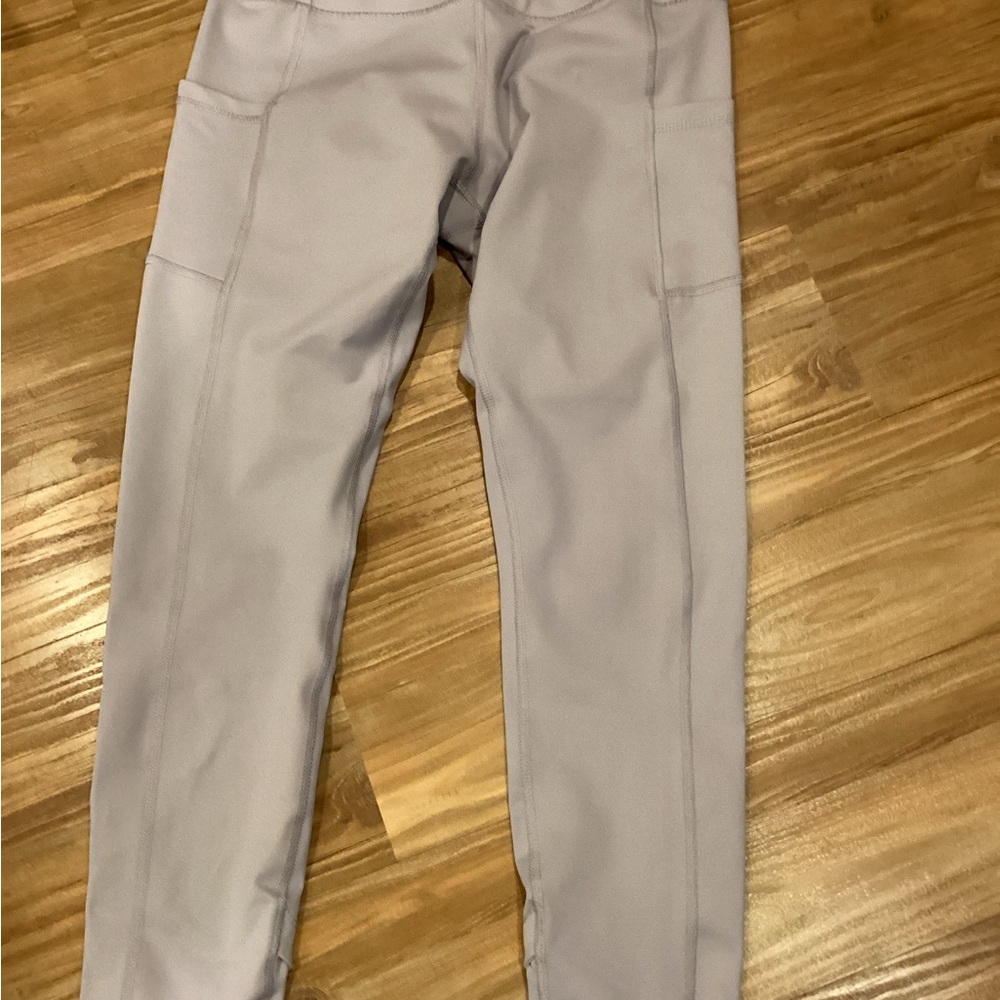 Layer 8 Light Dusky Lavender 7/8 Ankle Length Leggings